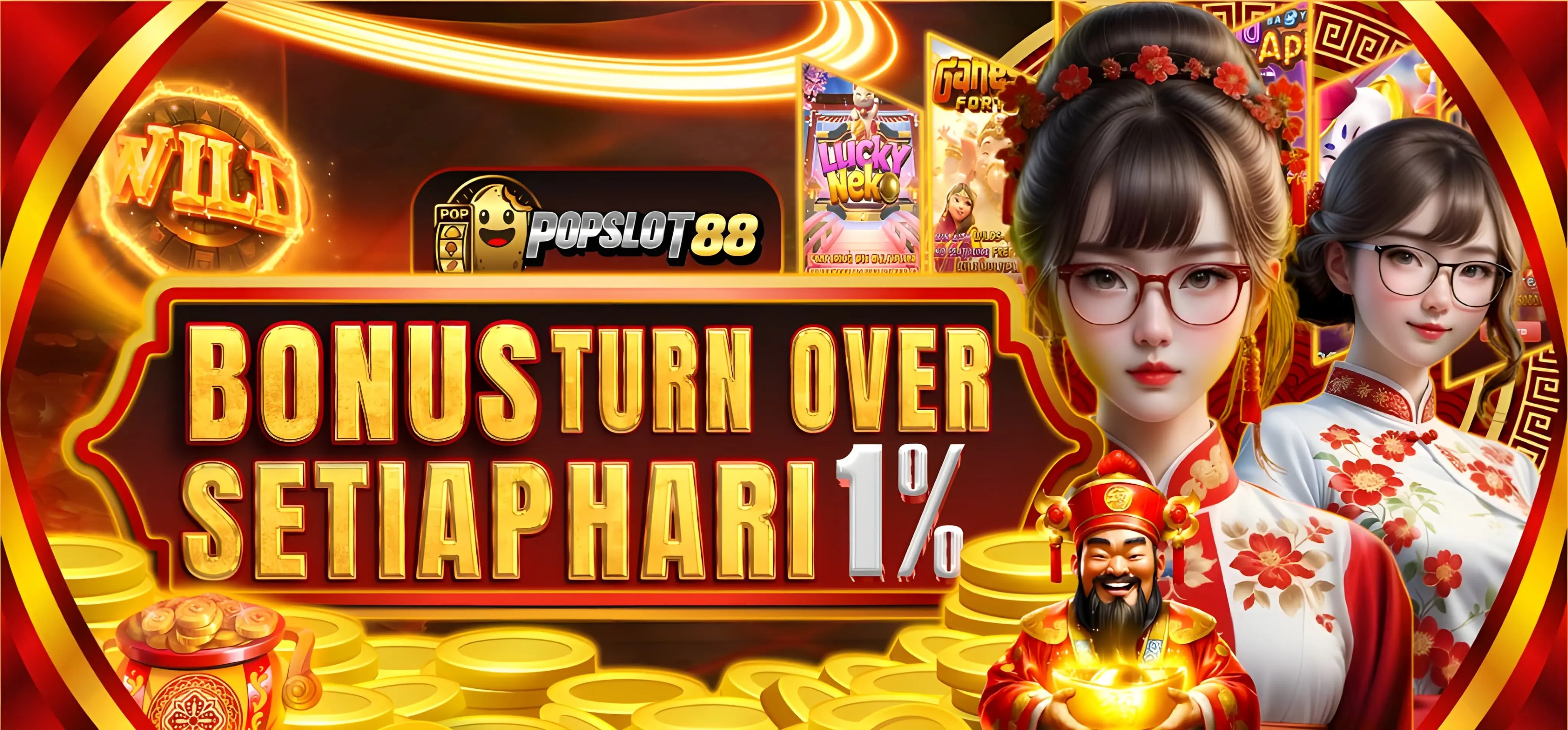 BONUS ROLLINGAN ( TurnOver ) Harian 1%