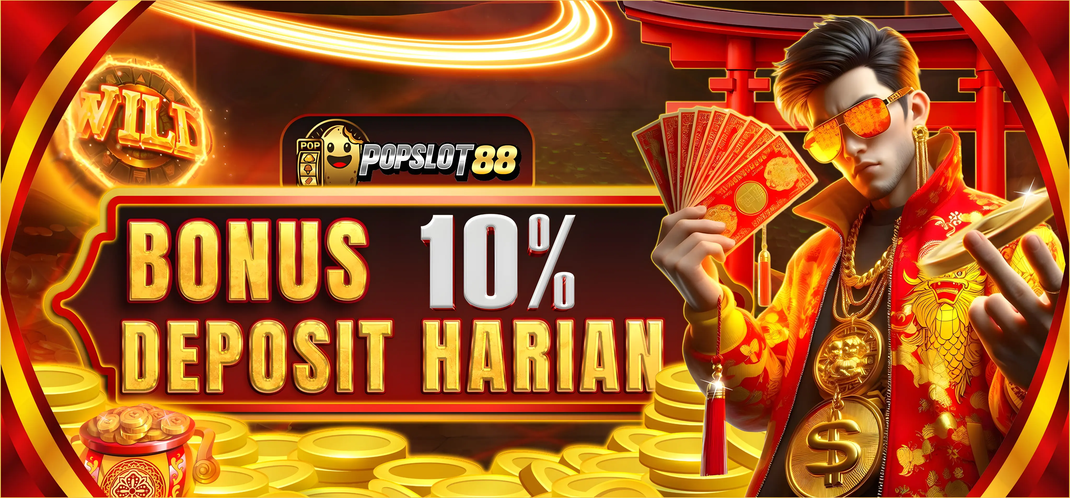 Bonus Harian Deposit 10%