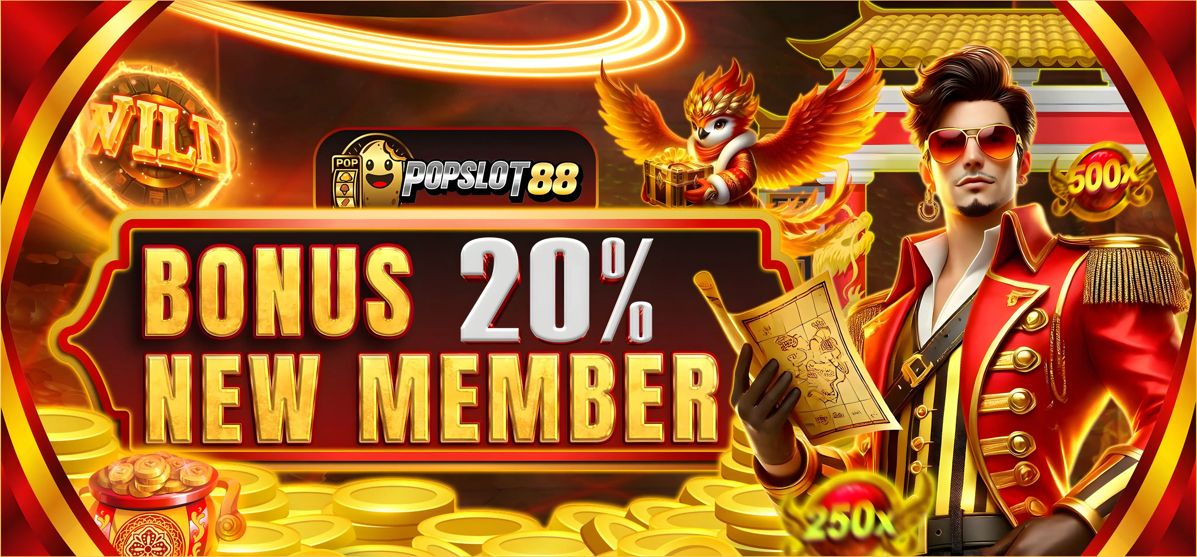 Bonus Deposit Member baru 20%